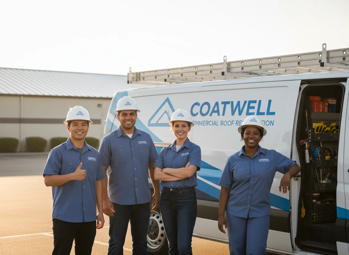 Commercial roof coating company in Tampico, IL